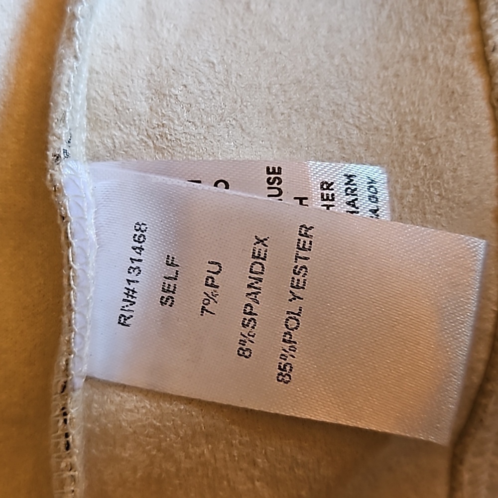 FATE Gray Python Snakeskin Faux Suede Button Down… - image 9